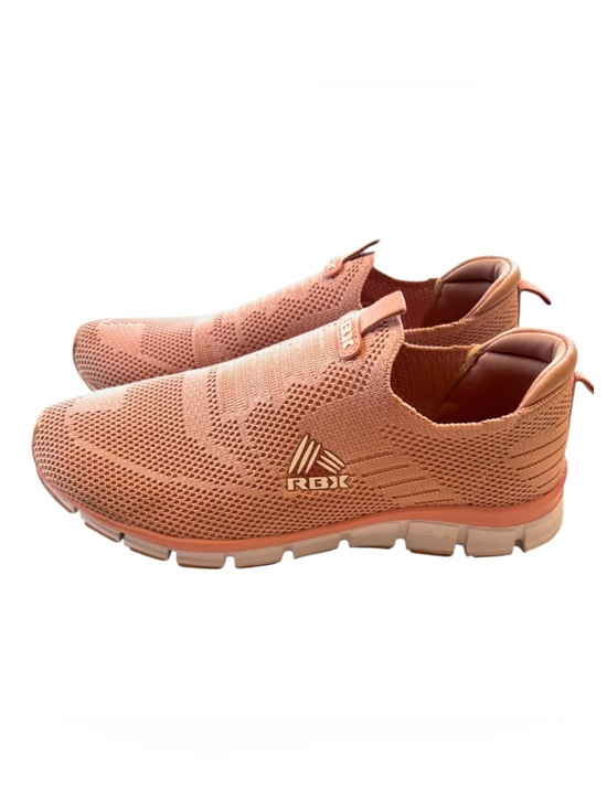 RBX Shoes - RBX Dusty Pink Live Life Active Slip-On Mesh Sneakers Breathable SZ 7.5 Worn 1X